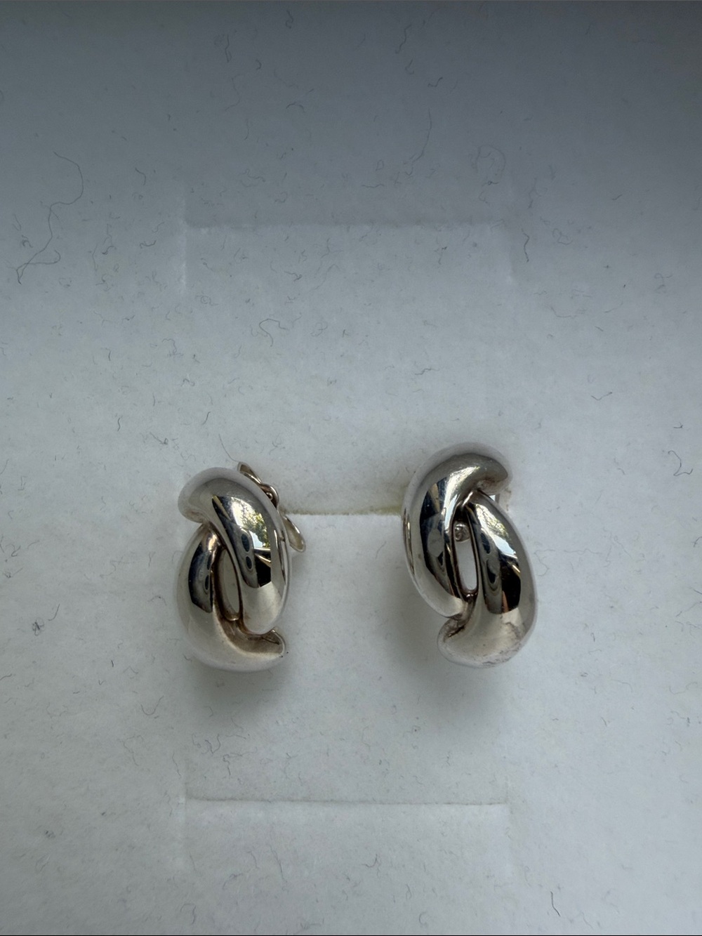Mejuri Sterling Silver brioche Earrings